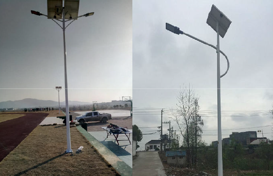 江西新余市仁和中学太阳能LED路灯